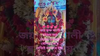 জয় মা কৃষ্ণ কালির জয় 💕🌺 মায়ের অপরূপ সৌন্দর্য ও অপরূপ মহিমা 🌺💕bardhaman krishnakalimaa💕🌺🌺🙏 [upl. by Eylatan]