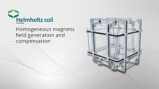 Matesy Helmholtz coil  Generation of magnetic fields [upl. by Olzsal]