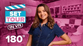 BRAT TV STUDIO TOUR  Annie LeBlanc  VR [upl. by Hgielak291]