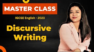 Discursive Writing  IGCSE English  Karishma Attar [upl. by Oibesue851]