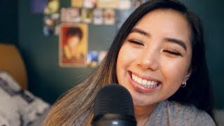 ASMR My First QampA 💖 Ear to Ear Whisper Rambling [upl. by Alpheus]