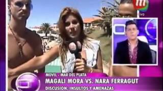 Magalí Mora enfurecida en vivo con Nara Ferragut [upl. by Rocco]