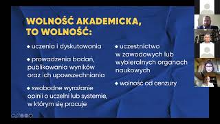 Webinar „Etos akademicki w czasach burzliwych” [upl. by Riatsila]