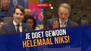 PVVer Heutink valt eigen MINISTER AFquot Je wil gewoon geen maatregelen nemenquot [upl. by Erica]