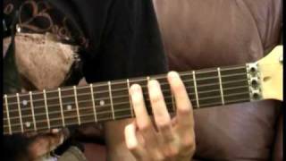 TNT melody and power chord guitar lesson Brennan Kilpatrick [upl. by Edward639]