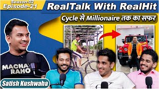 Unique Ways Of Earning Making Money Online Blogging amp More Ft SatishKVideos  RealTalk Ep 21 [upl. by Ahsitak161]