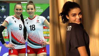 Top 15 Most Beautiful Ukrainian Women Volleyball Players [upl. by Irab]