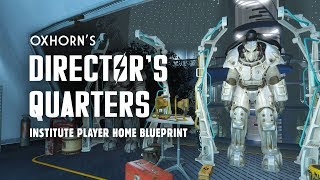 Oxhorns Directors Quarters  Institute Player Home  Fallout 4 [upl. by Tilden]