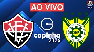 VITÓRIA 1 X 0 PICOSPI  COPA SÃO PAULO  GRUPO 30 ARENA IBRACHINAMOOCA [upl. by Adnilram224]