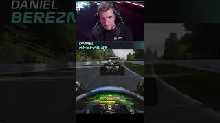 Bereznay flying through Eau Rouge and getting the overtake done ✅ [upl. by Anattar]