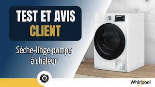 Test et avis client du Sèchelinge pompe à chaleur W7D94WBFR de Whirlpool [upl. by Tailor161]