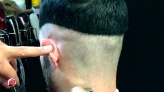 pompadour fade corte de maluma 2017 PipeBuenobarber [upl. by Brandie365]