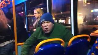 quotYOU WANT WARquot Racist Old Man on the Bus [upl. by Cosimo]