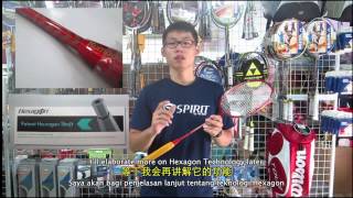 Kumpoo 2300H Badminton Racket Review  BadmintonZoneorg [upl. by Lonne]