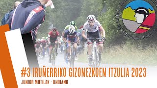 3 IRUÑERRIKO GIZONEZKOEN ITZULIA 2023  UNDIO [upl. by Amory]