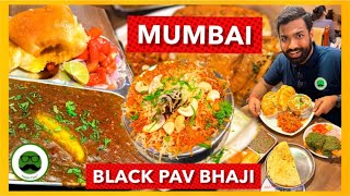 Black Pav Bhaji in Borivali Mumbai  Veggie Paaji [upl. by Bauer]