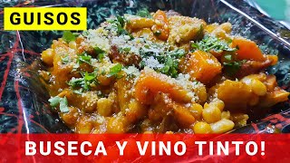 Receta de Buseca Italiana  Buseca y Vino Tinto  😱 MONDONGO 😳 [upl. by Lillie943]