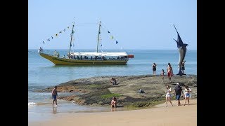 Praia do Morro GUARAPARI  ES Aéreas Drone ©Todos Direitos Reservados [upl. by Linetta]