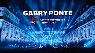 Gabry Ponte  Live from Castello del Valentino  Turin [upl. by Mcnair948]