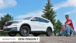 DFSK Fengon 7 Großes ChinaSUV zum Preis eines Kompakten Test  Review Fahrbericht  2021 [upl. by Blanka]