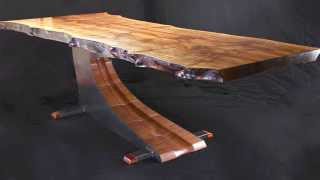 Cantilevered Dining Table [upl. by Ahsropal]