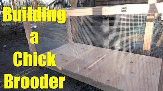 DIY Frame for Chicken Brooders and Quail Cages [upl. by Annadiana]