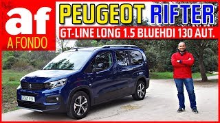 Peugeot Rifter Long  Review y prueba [upl. by Prader]