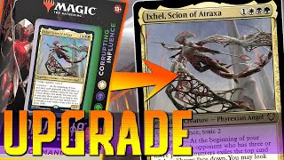 Ixhel Scion of Atraxa  Corrupting Influence UPGRADE Phyrexia One Precon Deep Dive [upl. by Assirac]