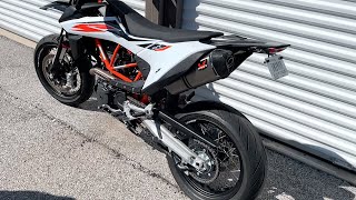 2020 KTM 690 SMCR WINGS EXHAUST [upl. by Padegs525]