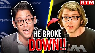 Woke Leftist RUNS AWAY After Getting DEMOLISHED By Michael Knowles [upl. by Him]