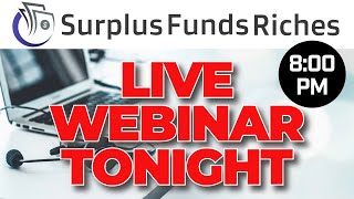 Live Interactive Webinar TONIGHT [upl. by Moraj]