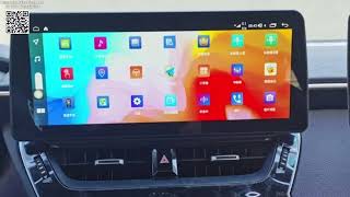 Carplay 123quot Android Car DVD Player For Toyota Corolla Review Aliexpress [upl. by Carline]