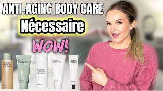 NECESSAIRE  ANTIAGING BODY CARE  GREAT FOR SENSITIVE SKIN [upl. by Wystand905]