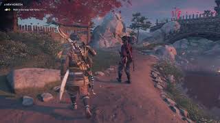 Ghost of Tsushima Unlock North Island of Tsushima After Rescue Lord Shimura walk to keep with yuna [upl. by Marcel]