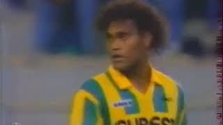 Christian Karembeu played the best defense in FC Nantes vs Paris Saint Germain  Football Moments [upl. by Isayg700]