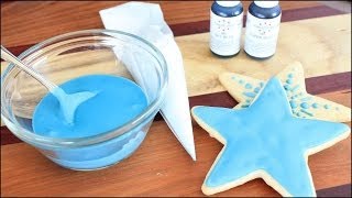 How to Make Royal Icing for Piping and Flooding Cookies [upl. by Stalker334]