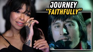 SO EMOTIONAL  Journey  Faithfully  FIRST TIME REACTION [upl. by Siravrat]