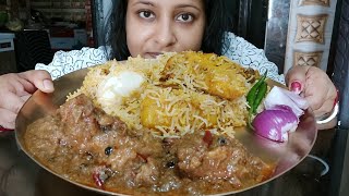 Eating Show  Chicken Biriyani With Mutton  Food Eating Show  Mukbang eatingshow foodie eating [upl. by Eleen]