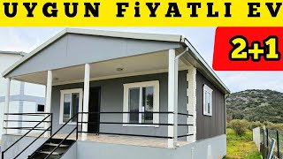 Ucuz Prefabrik Ev Turu  ANAHTAR TESLİM Fiyatı MAKUL FİYATLI EV [upl. by Basil]