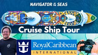 Navigator of the Seas Ship Tour Discovering Royal Caribbean’s West Coast Jewel Cruise Ship Tour [upl. by Htrag]