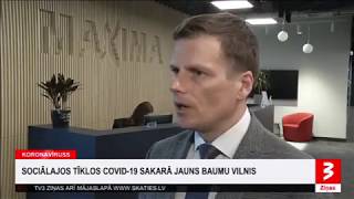 TV3 ziņas  Sociālajos tīklos Covid19 sakarā jauns baumu vilnis [upl. by Kosak17]