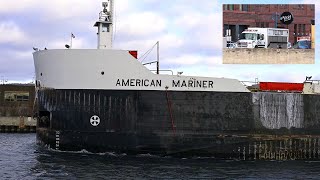 American Mariner  Emergency Vehicles quotBridgedquot By Ship Arrival [upl. by Crista]