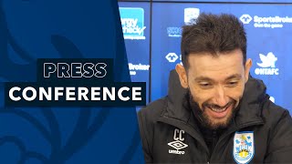 📹 PRESS CONFERENCE  Carlos Corberán previews Derby County [upl. by Neyugn]