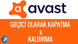 AVAST ANTİVİRÜS KALDIRMA amp GEÇİCİ OLARAK KAPATMA  AVAST NASIL SİLİNİR [upl. by Ethe]