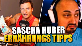 Ich REAGIERE auf SASCHA HUBER ERNÄHRUNGS TIPPS [upl. by Suraved]