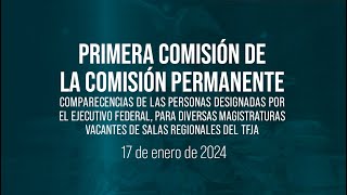 🔴Comparecencias de las personas designadas por el Ejecutivo Federal para magistraturas del TFJA [upl. by Chara331]