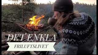 Vandring och Övernattning i Skogen  Friluftsliv när det är som Bäst [upl. by Lemuel514]