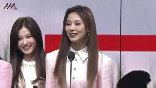 Twice Tzuyu Speaking Chinese AAA2020 [upl. by Roer]