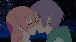 Tsukasa x Nasa 🥵 kiss scene 😚  tonikaku kawaii s2 [upl. by Nnaj]