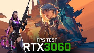 RTX 3060 VALORANT FPS TEST [upl. by Ferullo756]